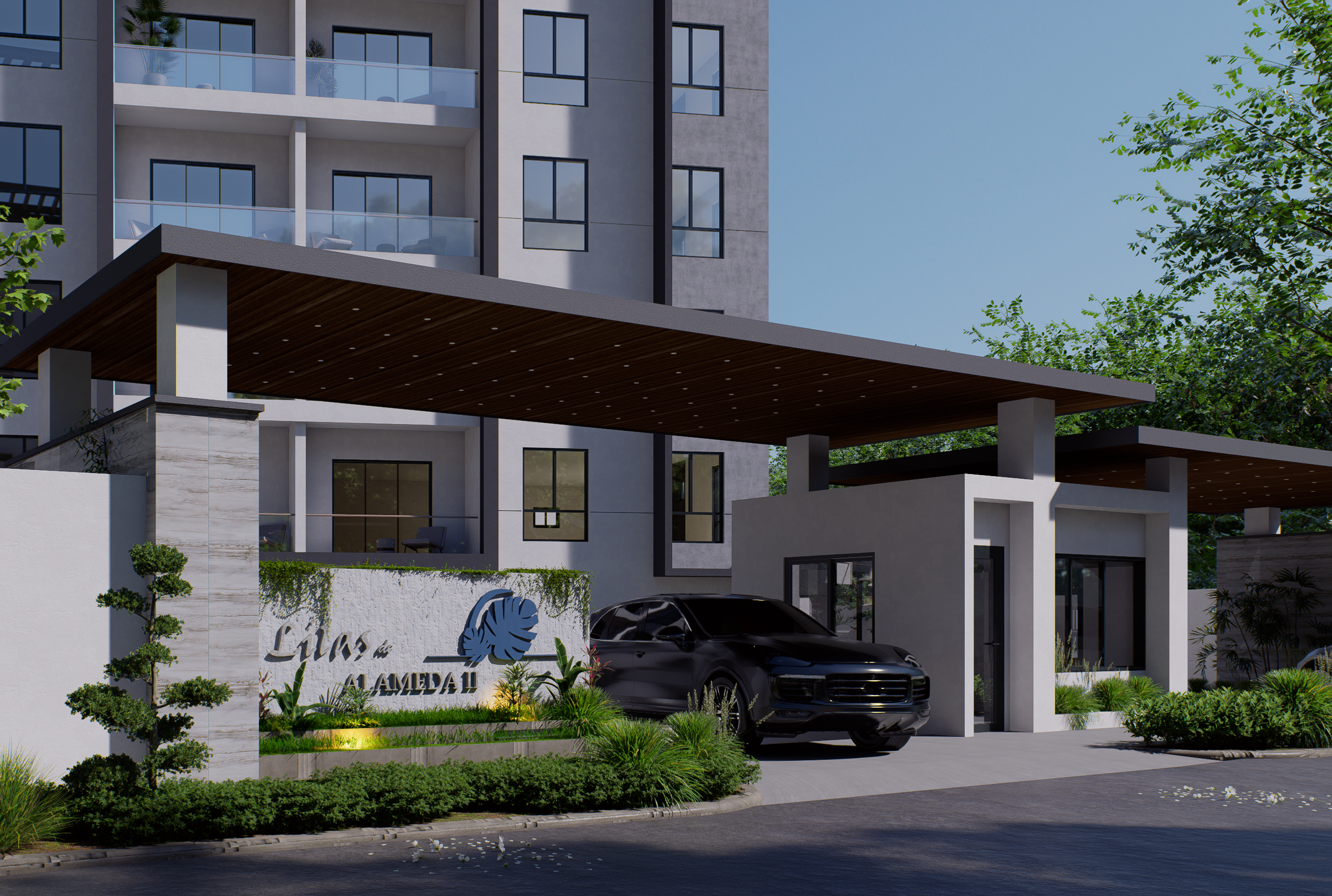 Entrada Lilas de Alameda | Diseño, espacios y amenidades para disfrutar en familia.