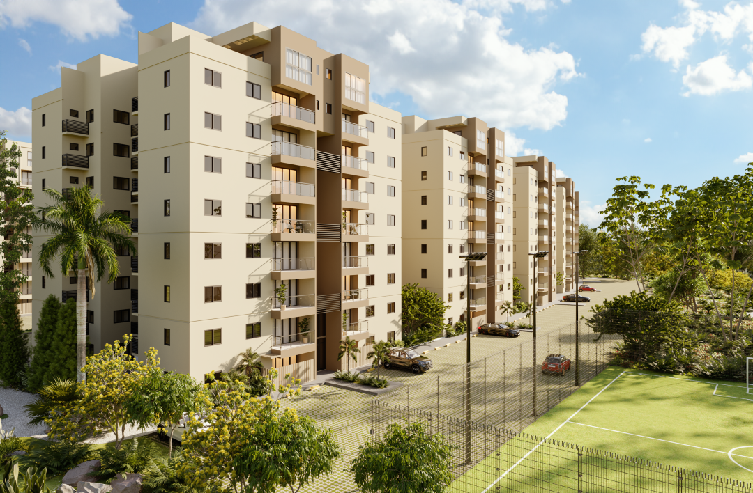 Ext 07F Green Park | Naturaleza, amplitud y calidad de vida en la Av. Jacobo Majluta.